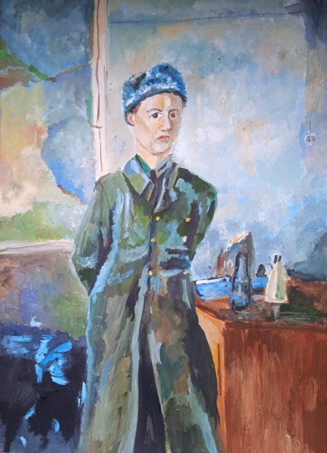 262.5..1А_Гайдаманчук Олеся_Портрет полкового комиссара В.И. Цветкова_262