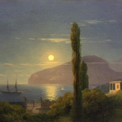 Айвазовский И. К. Лунная ночь в Крыму