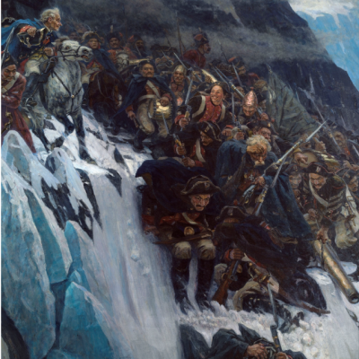 Суриков В. И. - Переход Суворова через Альпы в 1799 году