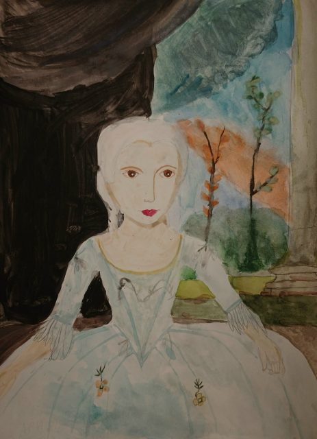 Тимонина Арина.8лет.И.Вишняков. Портрет Сарры Эллеоноры Фермор